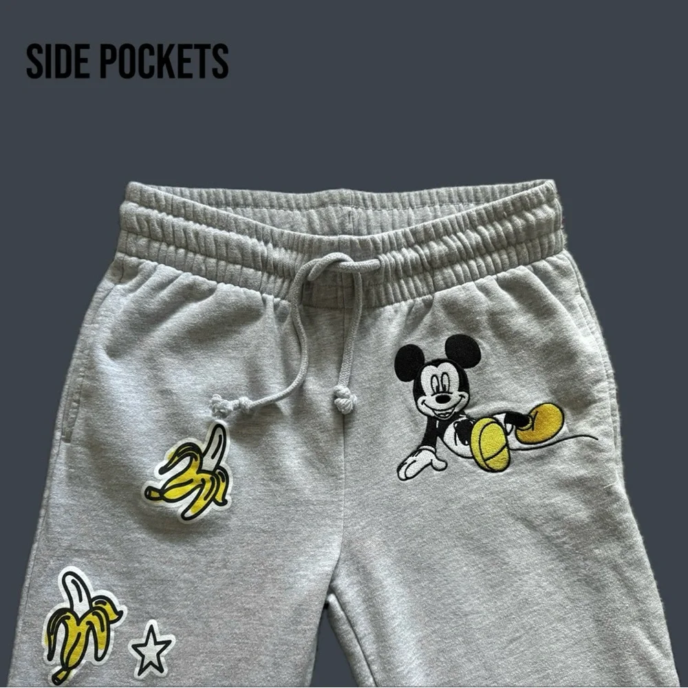 Disney Mickey Mouse Gray Joggers - Picture 4 of 11